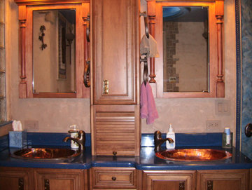 Master Bath Sink Wall