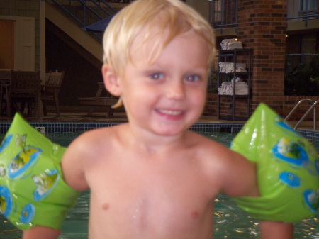 Tucker Swimming - August 2008