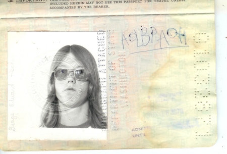 George 1974 passport
