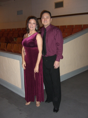 My wife Deborah and I in 2008