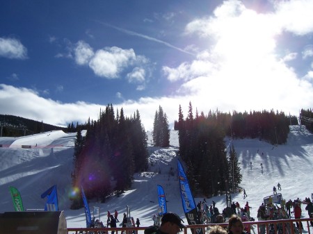 Skiing at Copper