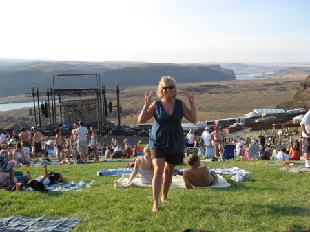 Monica at the Gorge Amphitheater