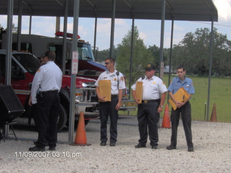 Adwards & Station Dedication Ceromony 2007