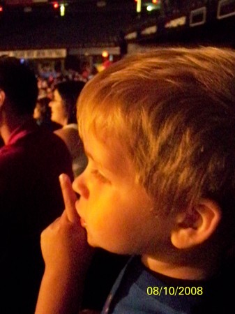 Dane at the Wiggles Concert