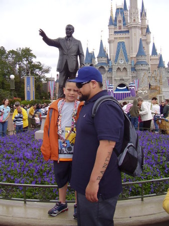 Photo op with Walt Disney