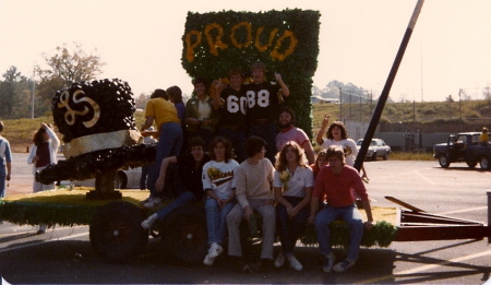 Homecoming float