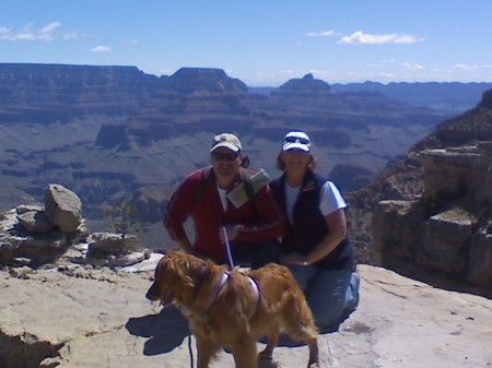 Me and my sweetie at the Grand Canyon