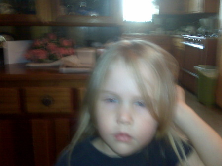 Our grandaughter Kyra Gere', 5 years old