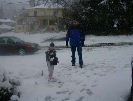 Snow Day with Dad