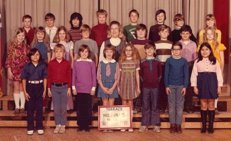 4th grade 1973 Ms Hammocks class