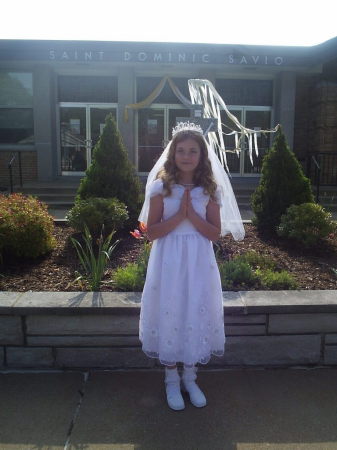 Sara's 1st communion