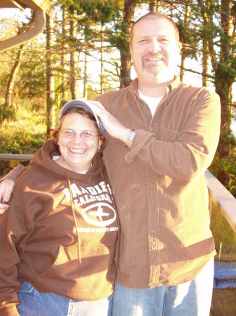 With my brother Mike in 2007