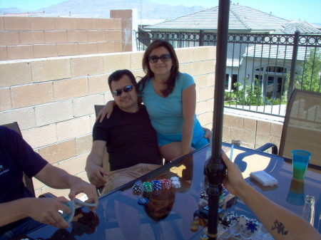my brother sal and his wife lucy in vegas