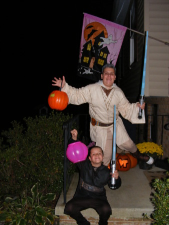 chris and sam Halloween 2007