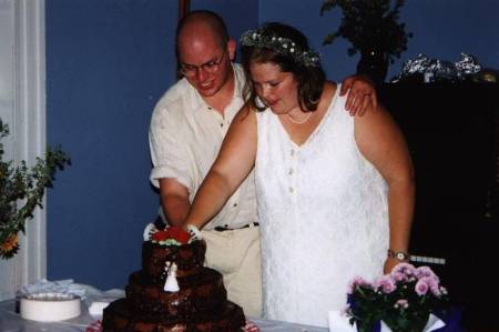 wedding cakecutting