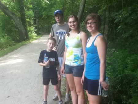 HIking trail in Peninsula, Ohio 2011