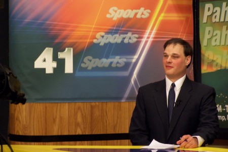 KPVM-TV (Me doing the Sports) LIVE