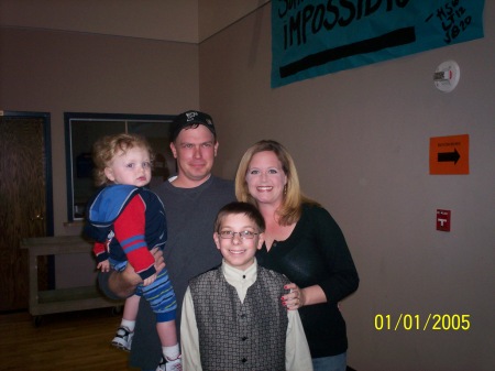 Chuck, Me, Connor and Chucky in 2006