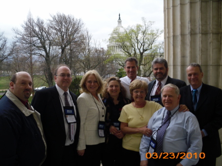 Sen. Scott Brown's office balcony, 3/2010.