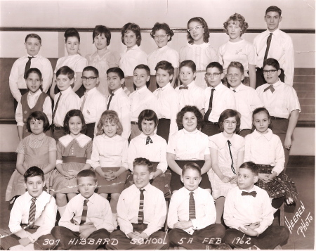 Class Picture 5th Grade-1962