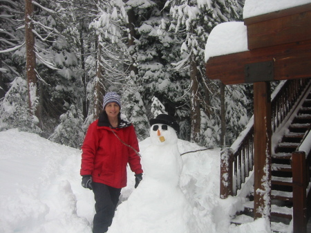 At our Cabin in the Sierras