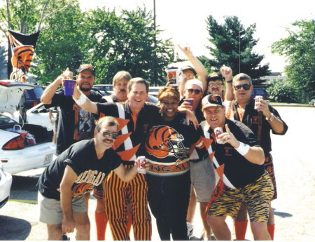 Bengals game in Baltimore, MD 97'
