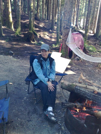 Camping at Jones Lake 2008
