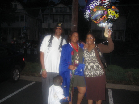 Dad, Mom, Karimah and Nashawn