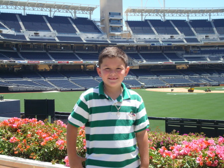 Our Son Alec at Petco Park in San Diego!!