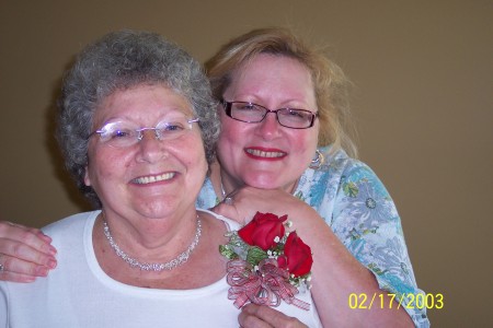 Mom and me 70th Birthday 5/16/2008!