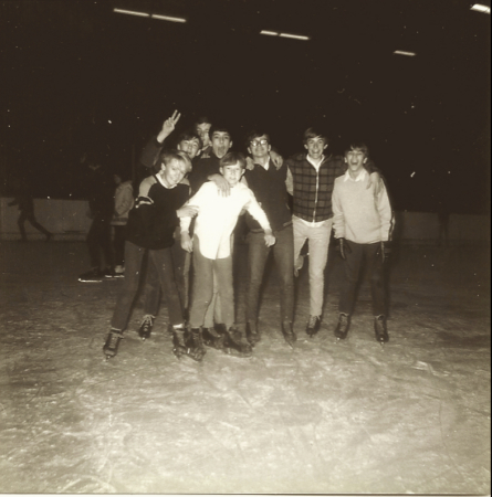 King George skating party, November 1968.