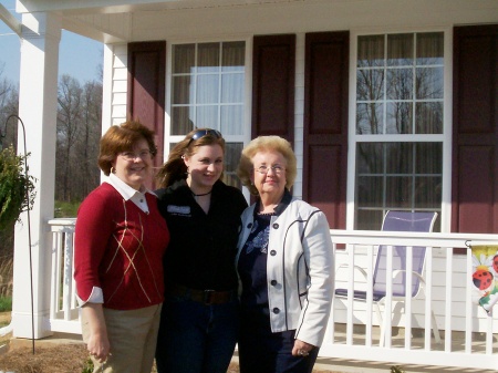 Sister-Tricia, daughter-Tiffany, and my Mom