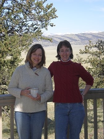 Mary and me at my ranch 2008