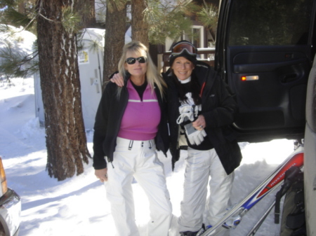 My friend Lisa and I in at Snow Summit