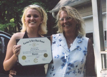 Chelsey and me at graduation 2006