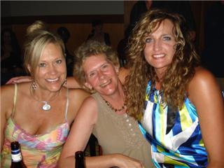 Me, my sister Linda and sis in law Roxanne