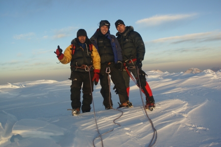 Me on top of MT. Sajama, Bolivia