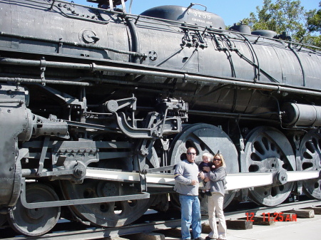 The 3 of us at the train park