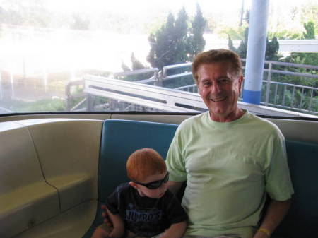 Disney with Grandson