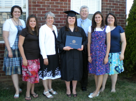 Our oldest daughter's (Katie) graduation.