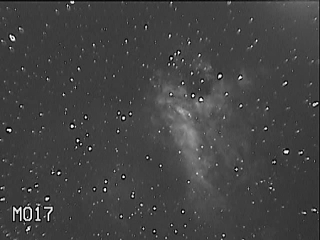 M017 - Omega Nebula - 56 sec