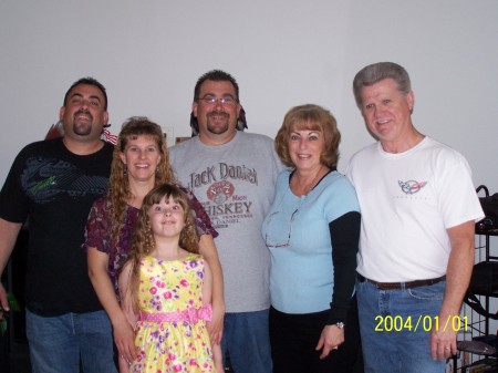 my wife's (Jeannie)sons,Vincent,Tony his wife Lisa, daughter Amanda