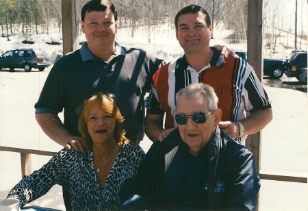 Lois, Dad, Chuck, Me - 2001