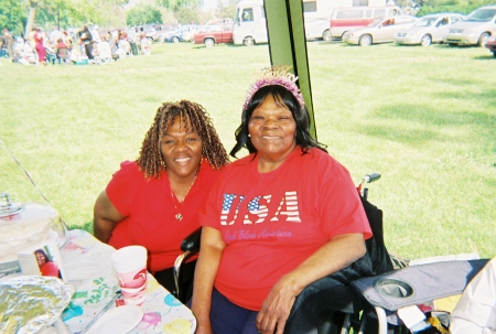My Mom & i on her 78th  B-Day