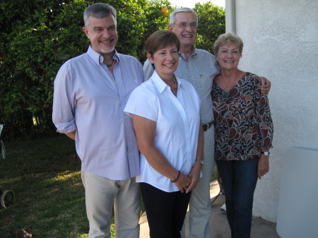 Me with brother Brad, Mom and Dad, 9/2010