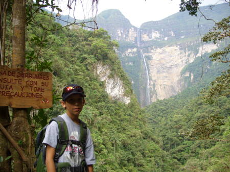 David at Gotca Waterfall