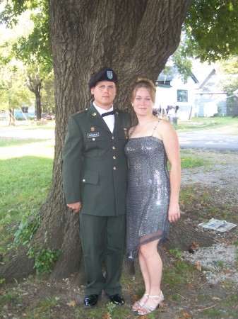 Dennis and I going to the ball