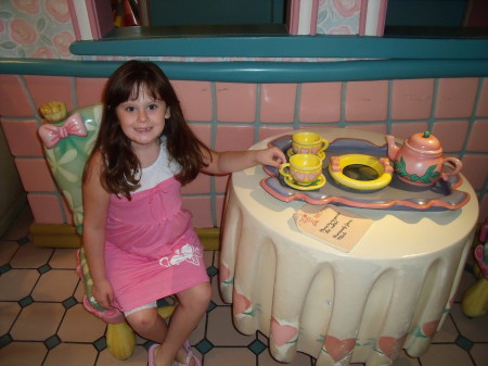 my daughter's 3rd trip to Disney, Halloween 08