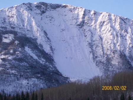 mountain slide