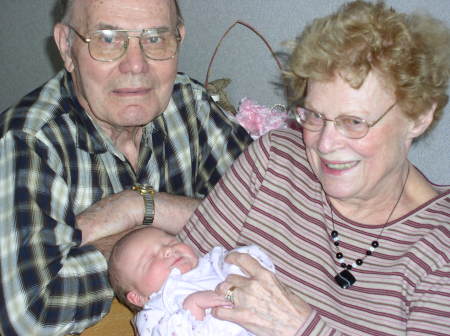 Great Grandma and Grandpa Reigel
